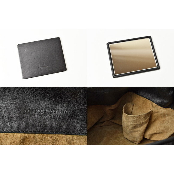 Bottega Veneta tote bag black intrecciato leather - Picture 6 of 9